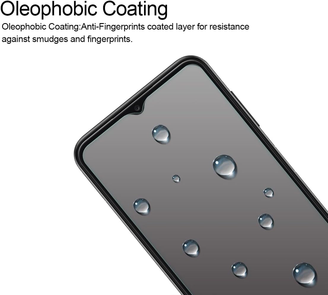 Supershieldz Protector de pantalla de vidrio templado diseñado para Samsung Galaxy A13 5G, A13 LTE, A12, antiarañazos, sin burbujas