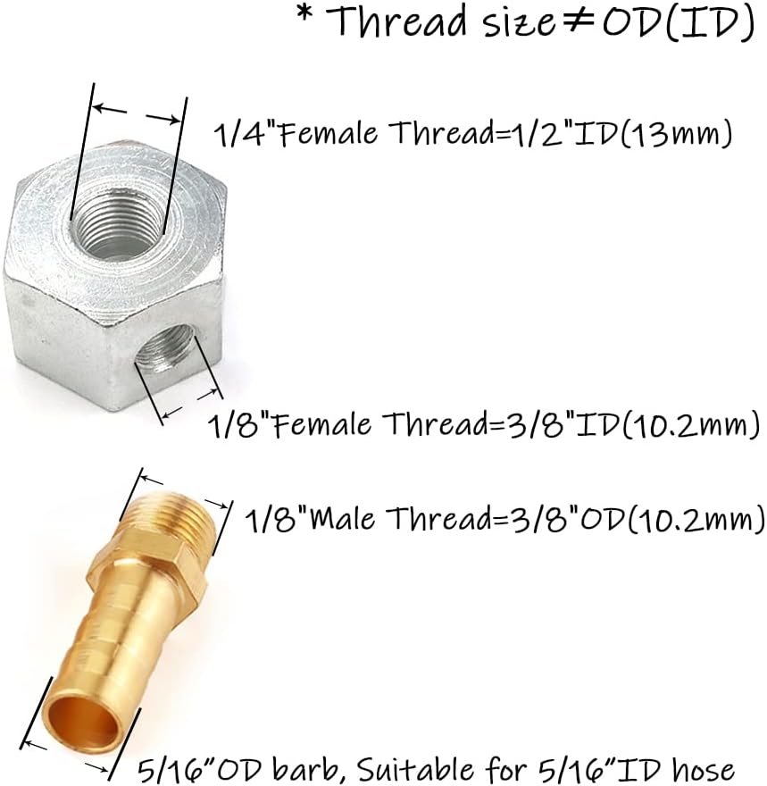 Base magnética con conector de púas + boquilla redonda de 14 pulgadas PT de plástico refrigerante con interruptor manguera de refrigeración de