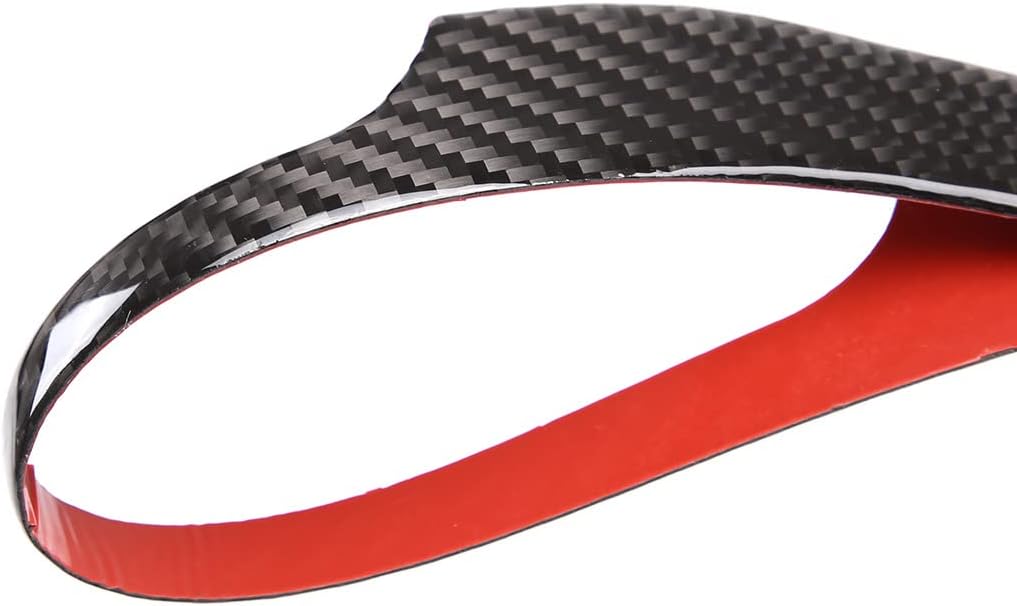 Adhesivo para interruptor de ajuste de asiento de automóvil, decoración de fibra de carbono suave real, apto para Toyota Supra GR A90 A91 MK5