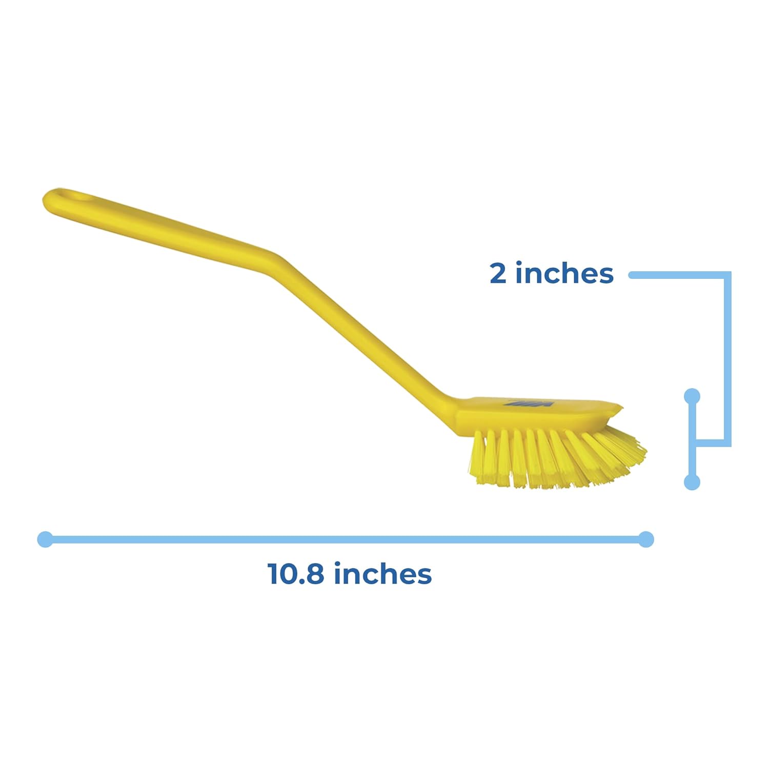 Vikan, Cepillo amarillo, plato, borde de raspado, med, 11 “, PPPBT, 4237