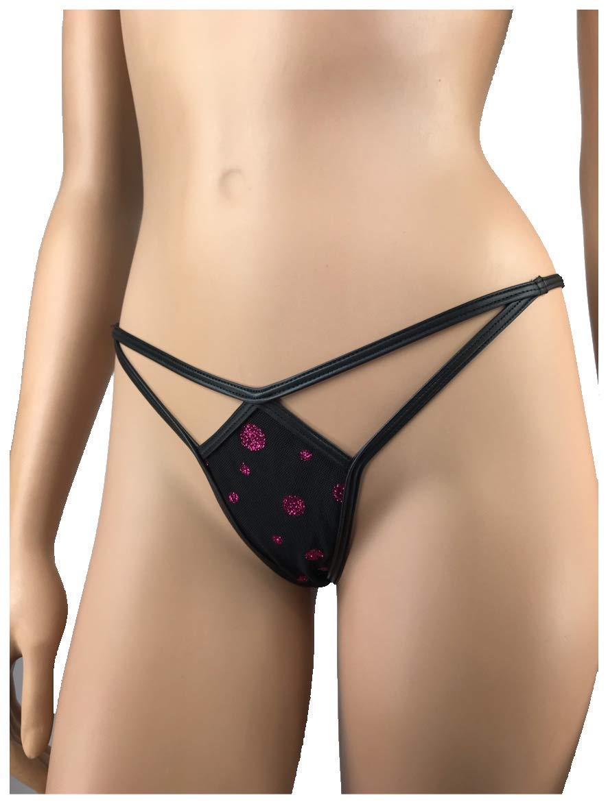 Exotic Dancewear G-String Thong Rave Outfits V- String Thong Women Thong Tanga Micro Brazilian Bikini Knicker Panty