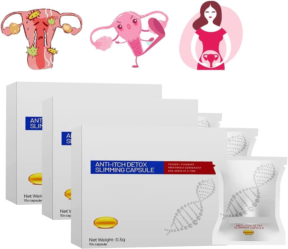 Soothe&Slim – Cápsula adelgazante antipicazón, desintoxicación instantánea antipicazón, producto adelgazante, elimina olores, reparación adelgazante