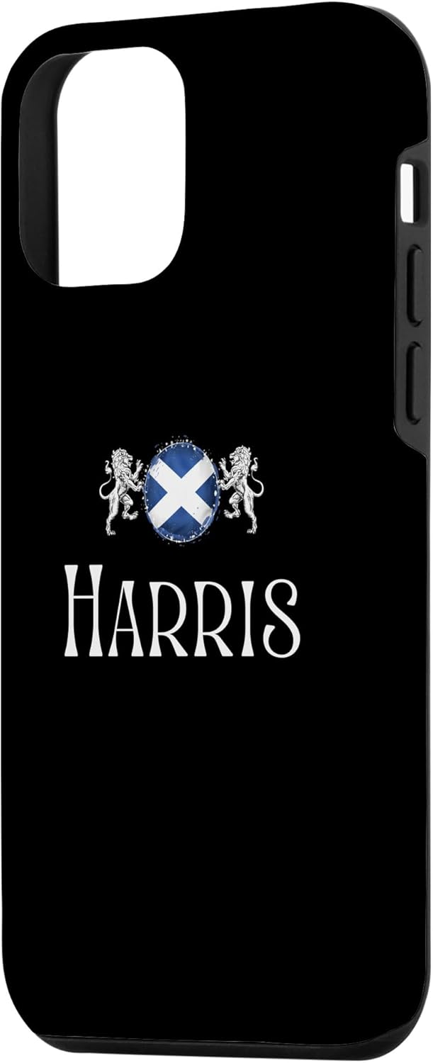Funda para iPhone 12 mini Harris Clan Scottish Family Name Scotland Heráldica