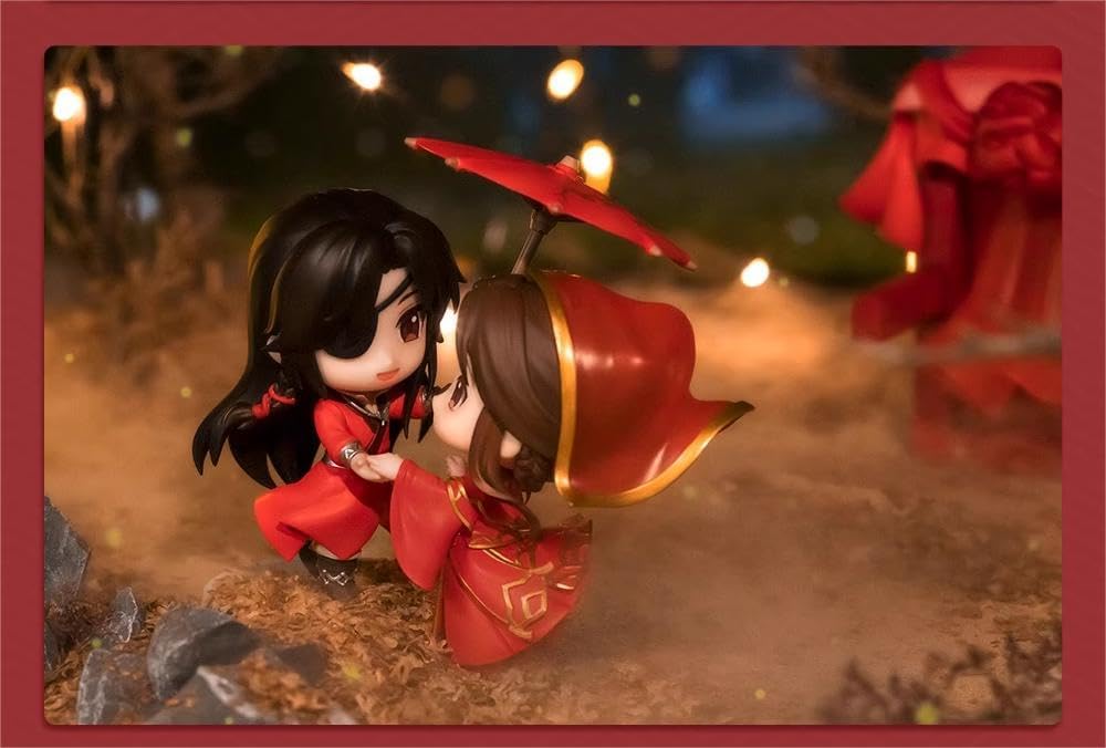 Figura de anime Heaven Official’s Blessing de Hua Cheng y XIE LING, Tian GUAN CI FU, adornos de figuras (YU JUN YUE FENG)