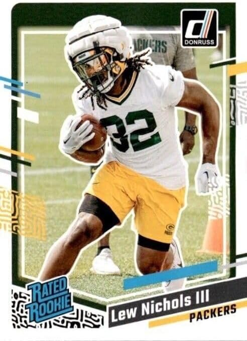Green Bay Packers 2023 Donruss Factory Sealed HUGE 16 Card Team Set with Jordan Love Plus 6 Rated Rookie Cards including Jayden Reed and Luke