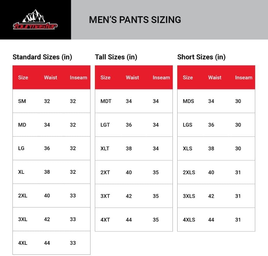 Tourmaster Synergy Pro-Plus – Pantalones térmicos de 12 V