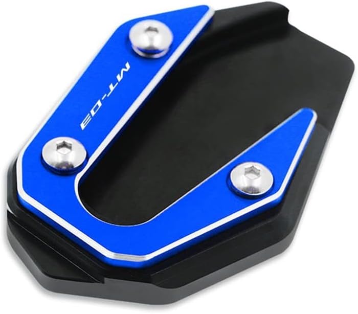 motorcycle side stand pad For Y&AMAHA MT-03 MT 03 MT03 MT-25 R3 R25 2017-2023 Motorcycle CNC Kickstand Foot Side Stand Extension Pad Support Plate