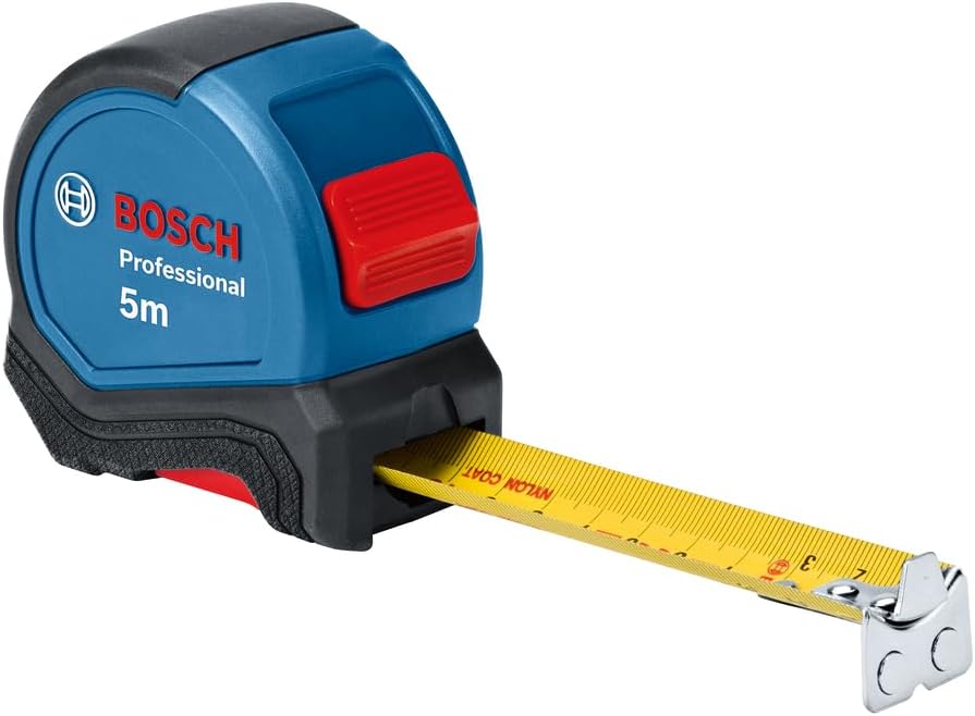 Bosch Professional 1600A016BH Cinta métrica (longitud 16.4 ft, ancho 1.063 in, en embalaje blíster)