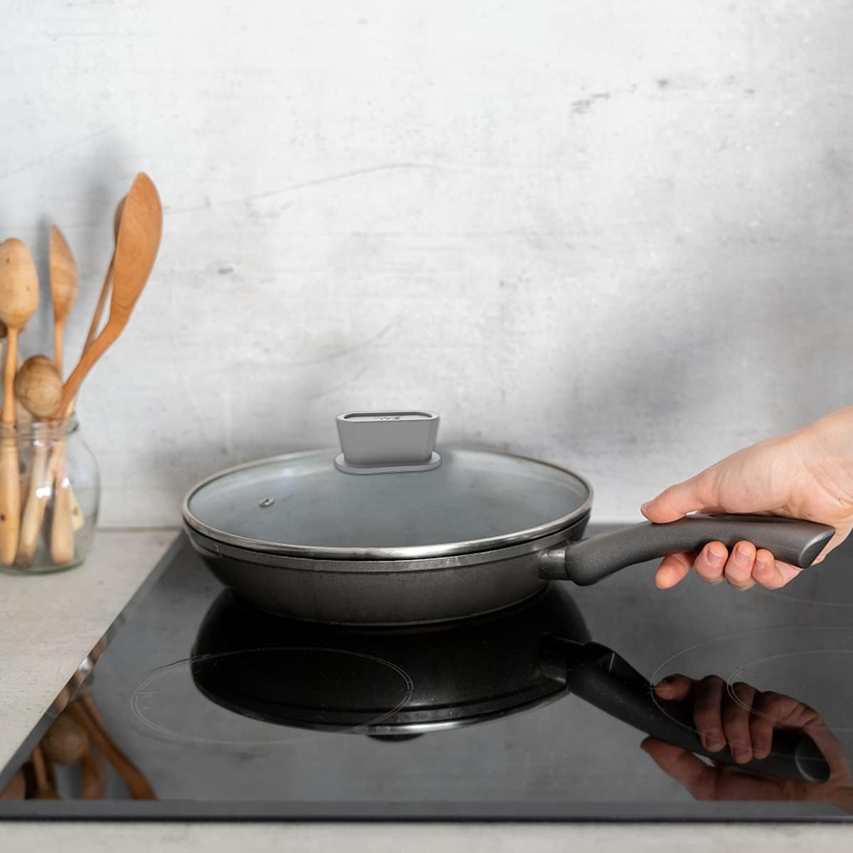 Perillas de repuesto universales de silicona para tapa de olla, asas de sujeción para tapa de cocina, cubierta de utensilios de cocina