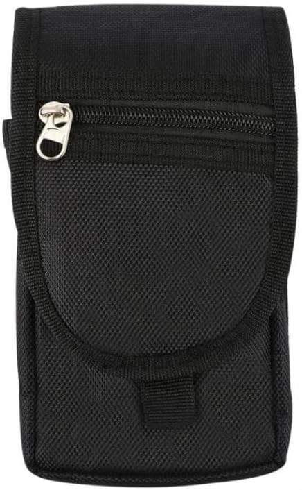 Funda doble para teléfono celular, bolsa táctica para teléfono, soporte multiusos para teléfono celular para hombres, bolsa grande para teléfono