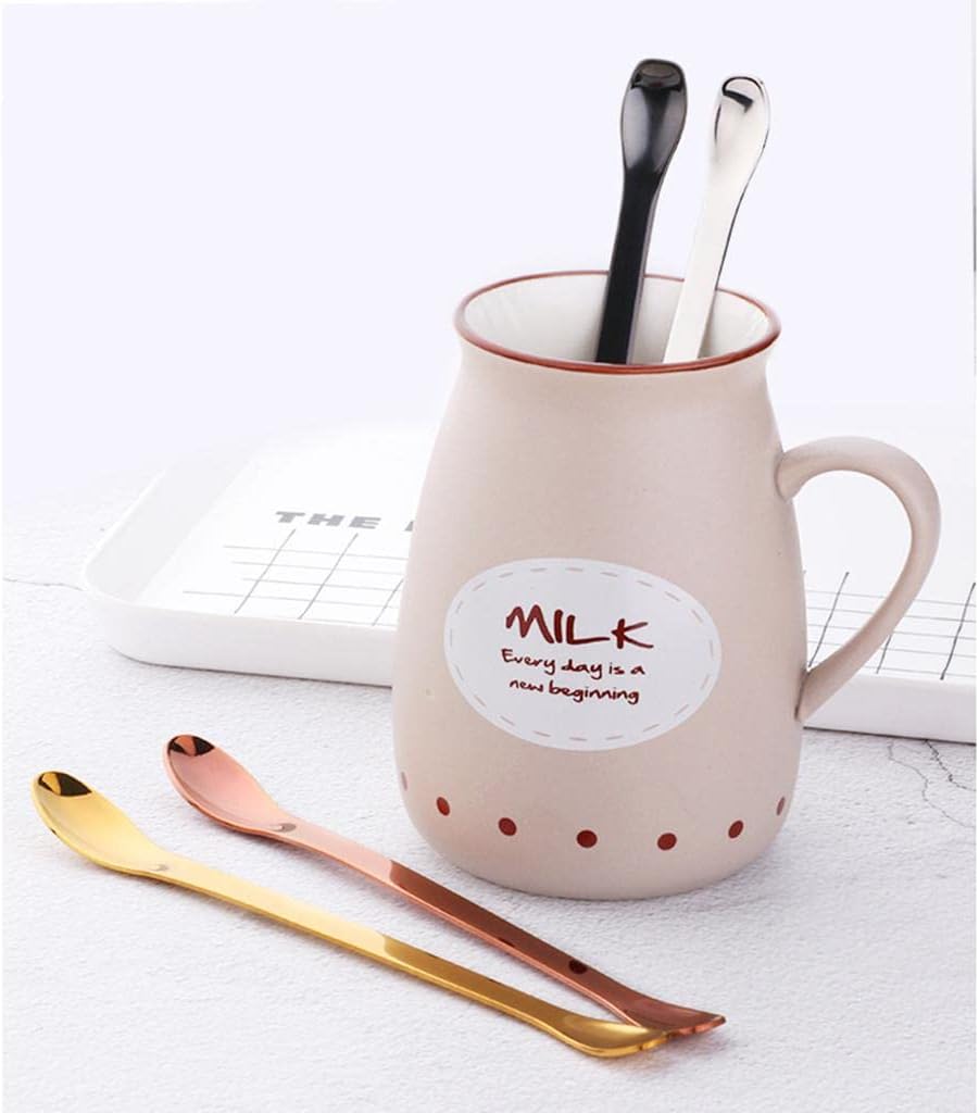 Stainless Steel Coffee Cocktail Stirring Spoon for Desserts Smoothie Mixing – Long Metal Cocktail Spoon with Double Spoon, for Malts, Milkshakes,