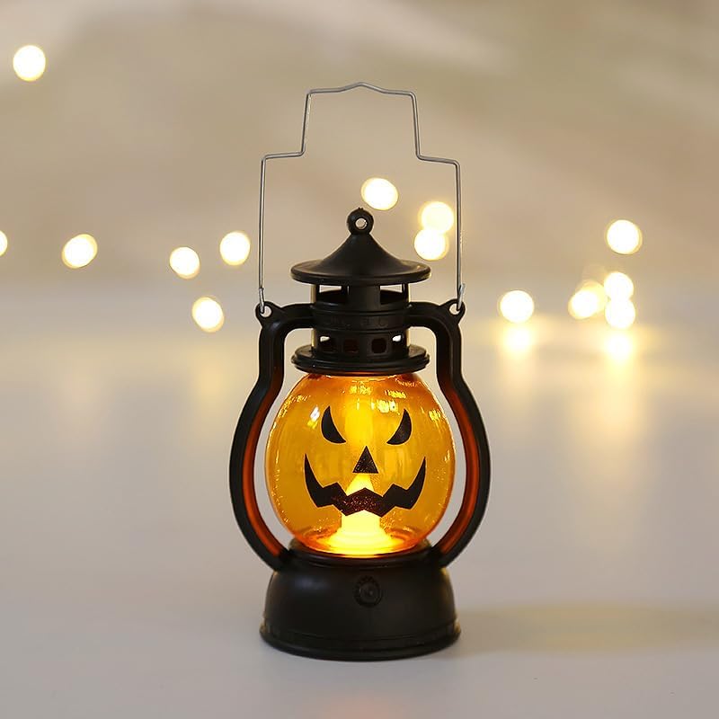 Luces de Halloween, decoraciones de Halloween, luces LED de calabaza y fantasma, para decoración de Halloween, interiores y exteriores, fiesta de