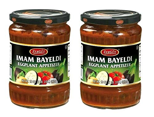Zergut Imam Bayeldi Berenjena Aperitivo 2 tarros de vidrio 19oz540g