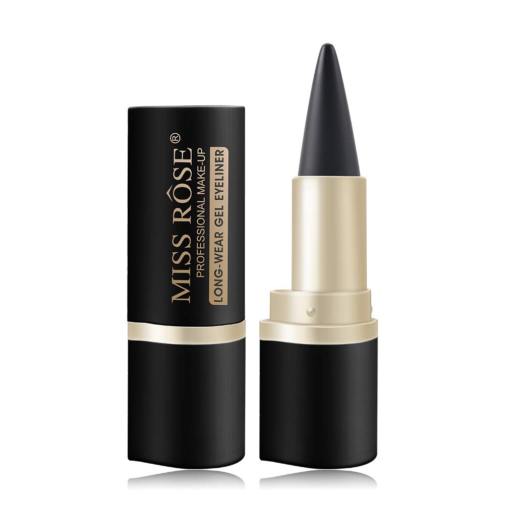 2PCS Profesional Preciso Árabe Aduanas Larga Desgaste Gel Negro Eyeliner Eye Liner Pen
