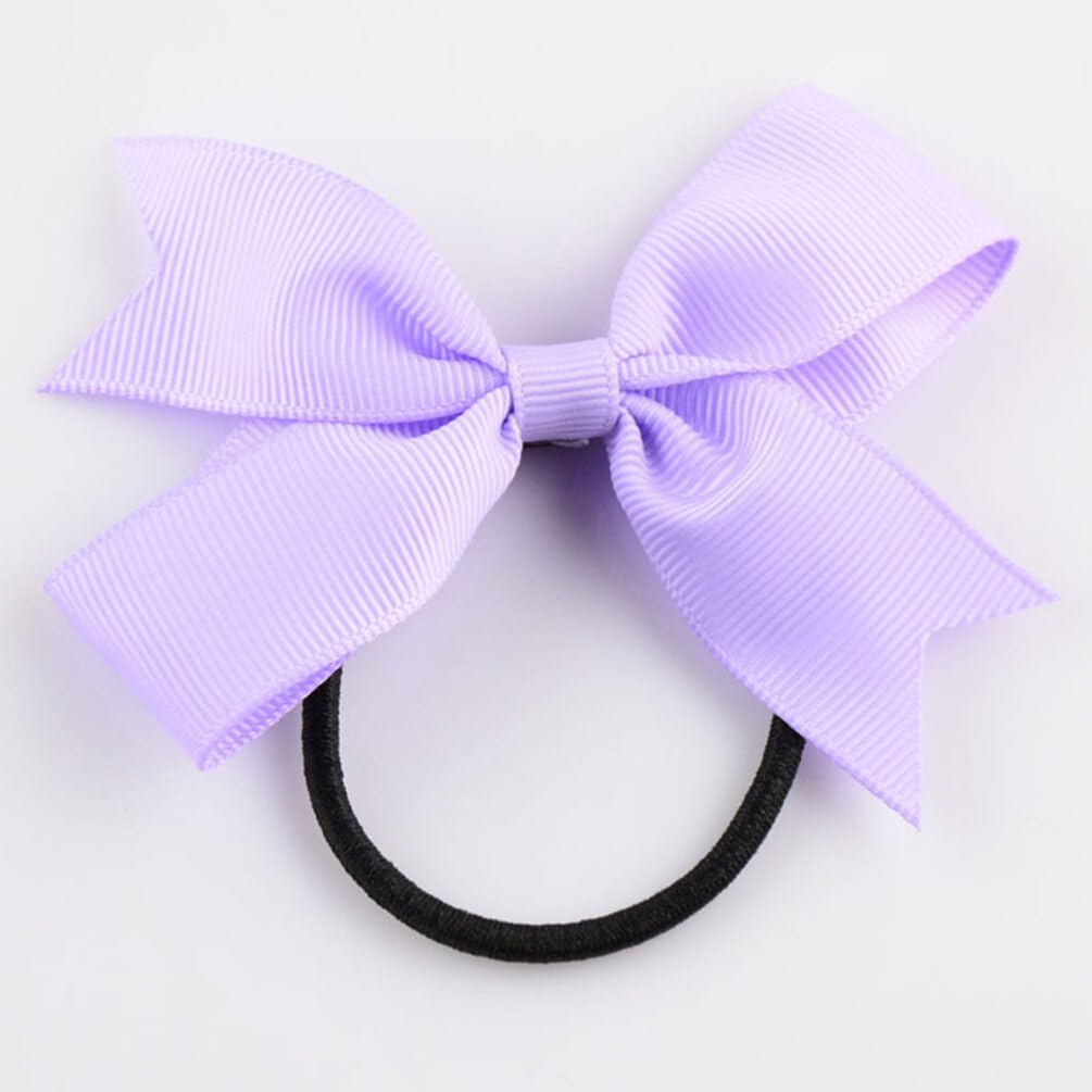 FRCOLOR Lazos para el pelo de 16 piezas para niñas, accesorios para el cabello para bebés, lazos elásticos de goma para el cabello para bebés,