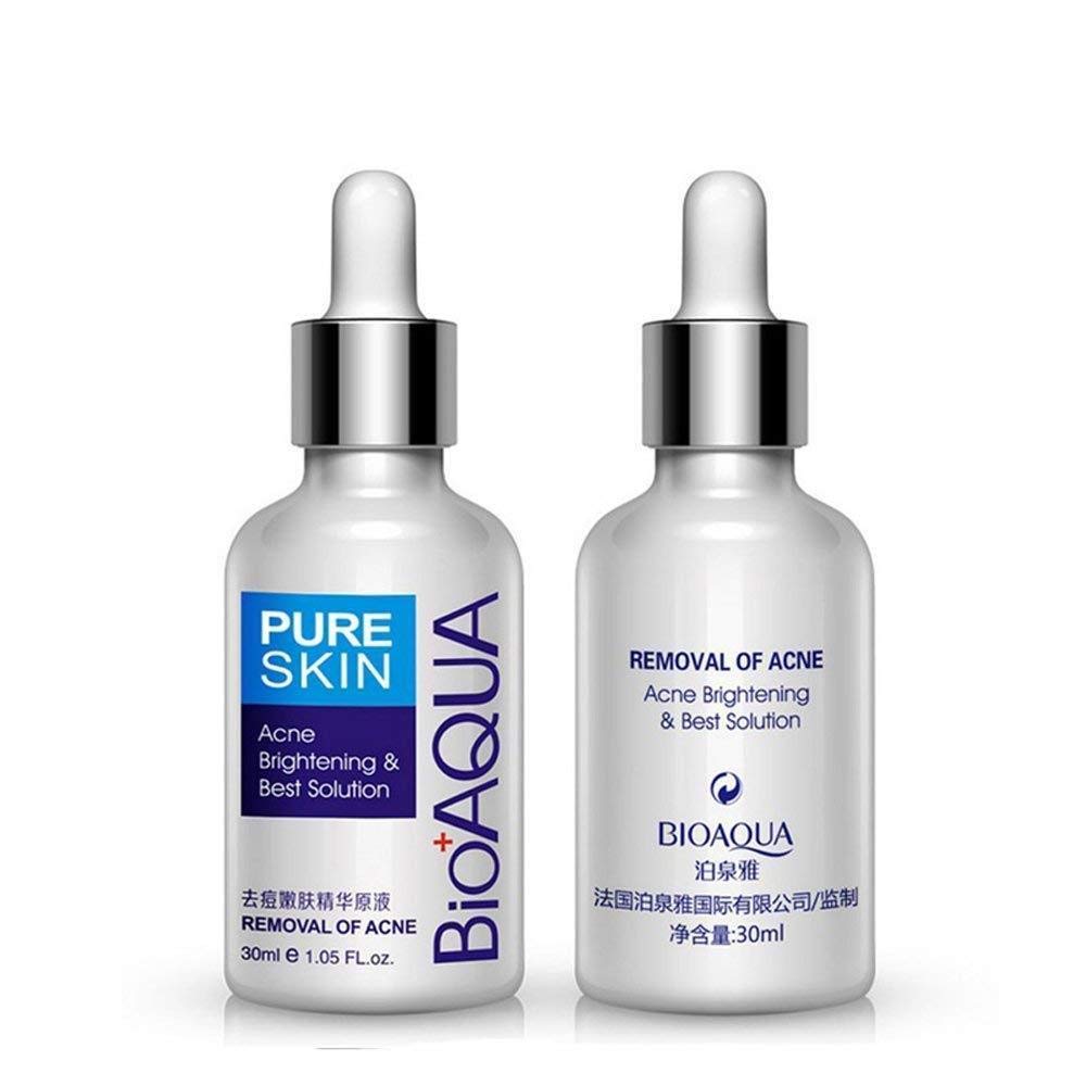 BIOAQUA 3 en 1 Cara Acné Cicatriz Eliminación de Cicatrices Manchas Aceite Crema Cicatriz Manchas Aceite Hidratante 3.53 oz+1.06 oz+1.0 fl oz