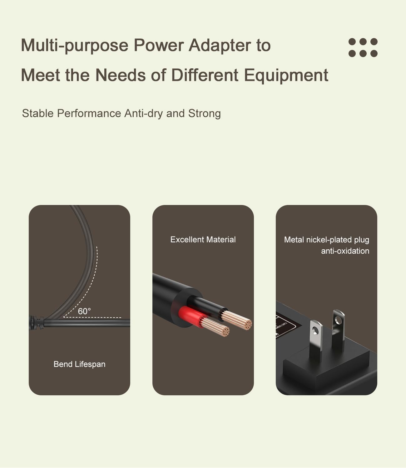 Adaptador de fuente de alimentación de 12 V 2 A CACC para WD Western Digital, My Book Essential Externo, disco duro HDD, WD TV Live Hub Media