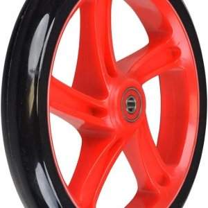 AlveyTech Rueda de 7.874in para la maquinilla de afeitar A5 Lux & Carbon Lux Kick Scooter (rueda negra, cubo rojo) AlveyTech Rueda de 7.874in para la maquinilla de afeitar A5 Lux & Carbon Lux Kick Scooter (rueda negra, cubo rojo)