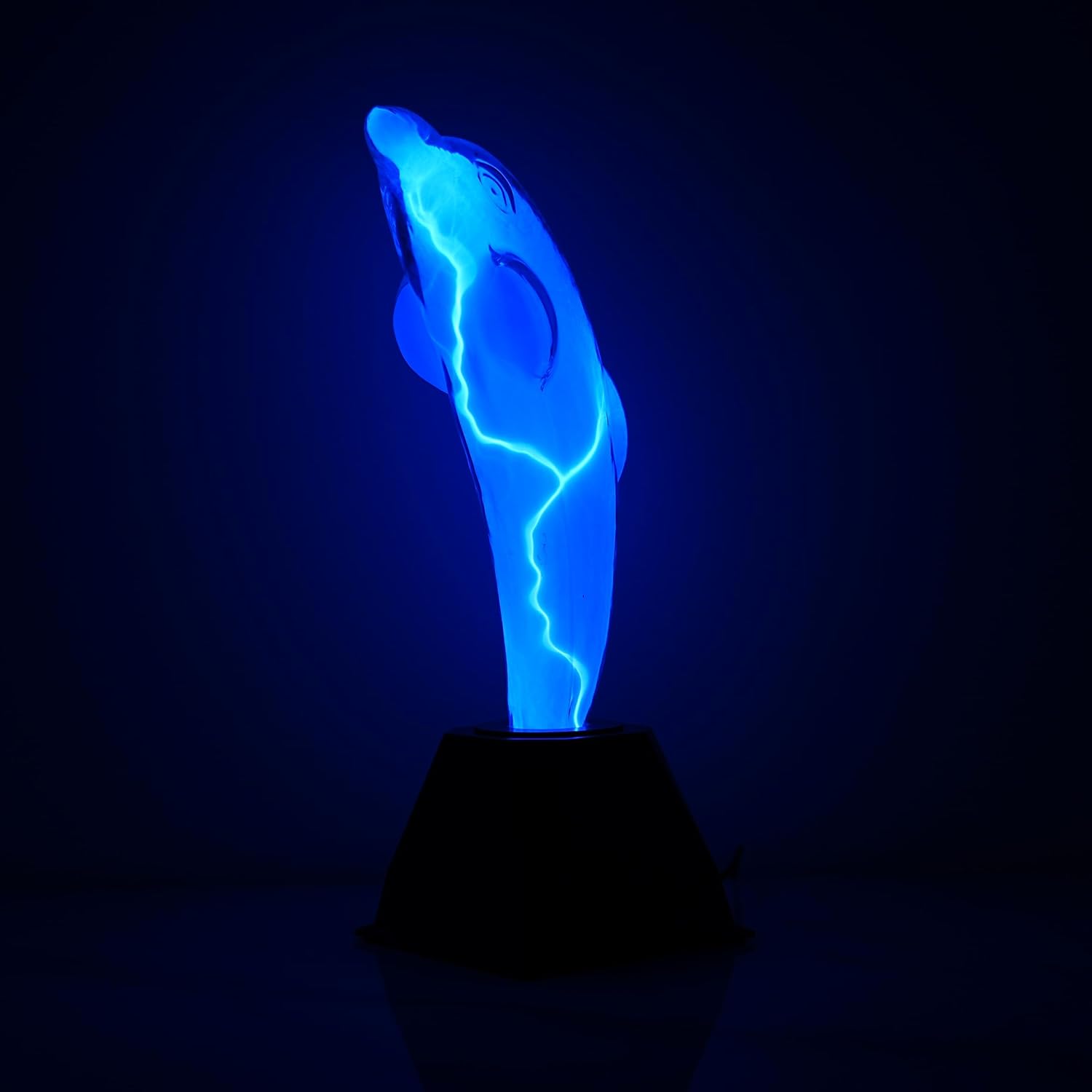 Lámpara de plasma Dolphin, disco de plasma, bola de plasma, globo de plasma, regalos de educación científica, disco de plasma, respuesta de voz y