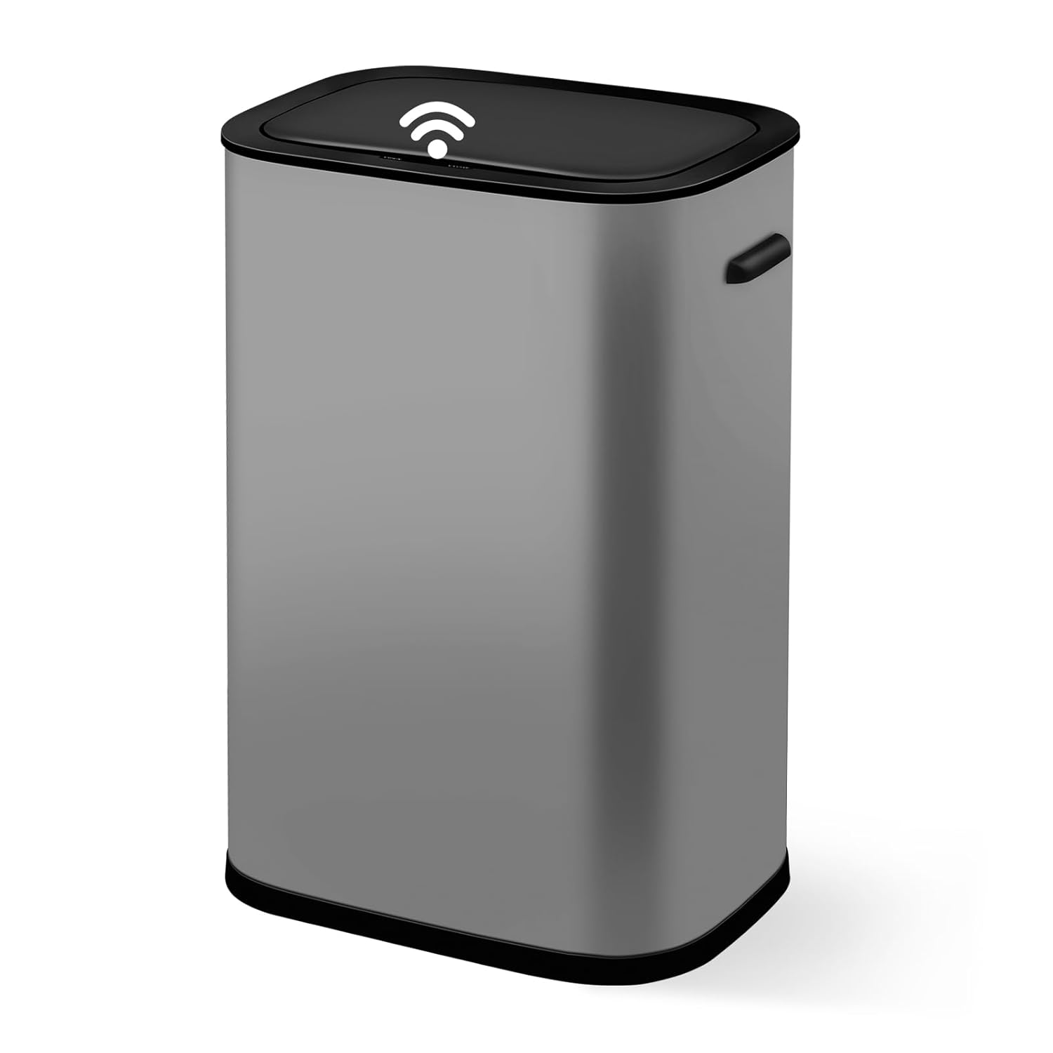 Basurero de cocina de 55 litros14.5 galones, bote de basura automático con sensor de movimiento y sin tacto, diseño silencioso antihuellas, adecuado