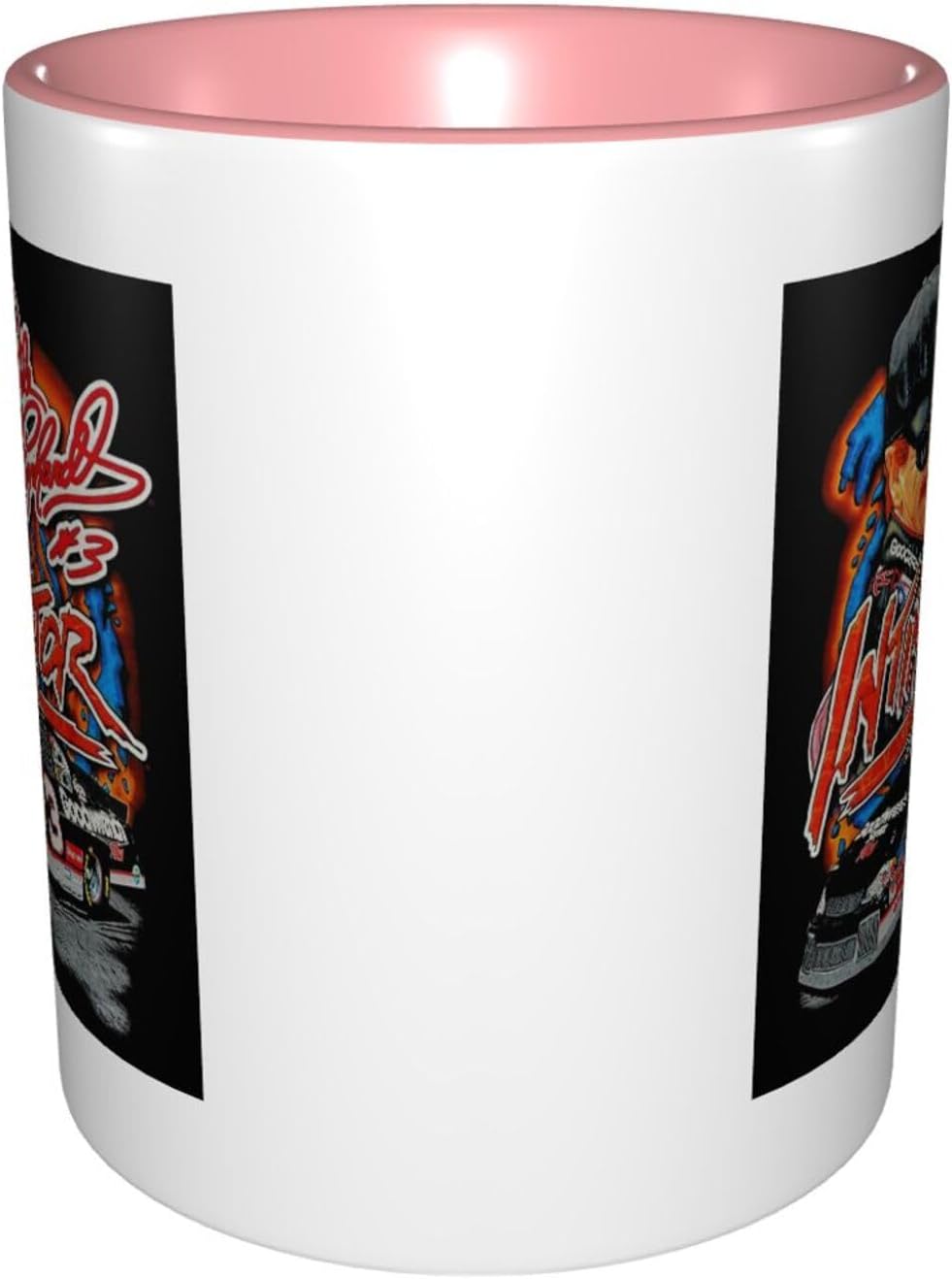 Dale Racer Earnhardt Racing Champion – Taza de café de cerámica para oficina, hogar, regalo, té, bebidas calientes, 12 onzas