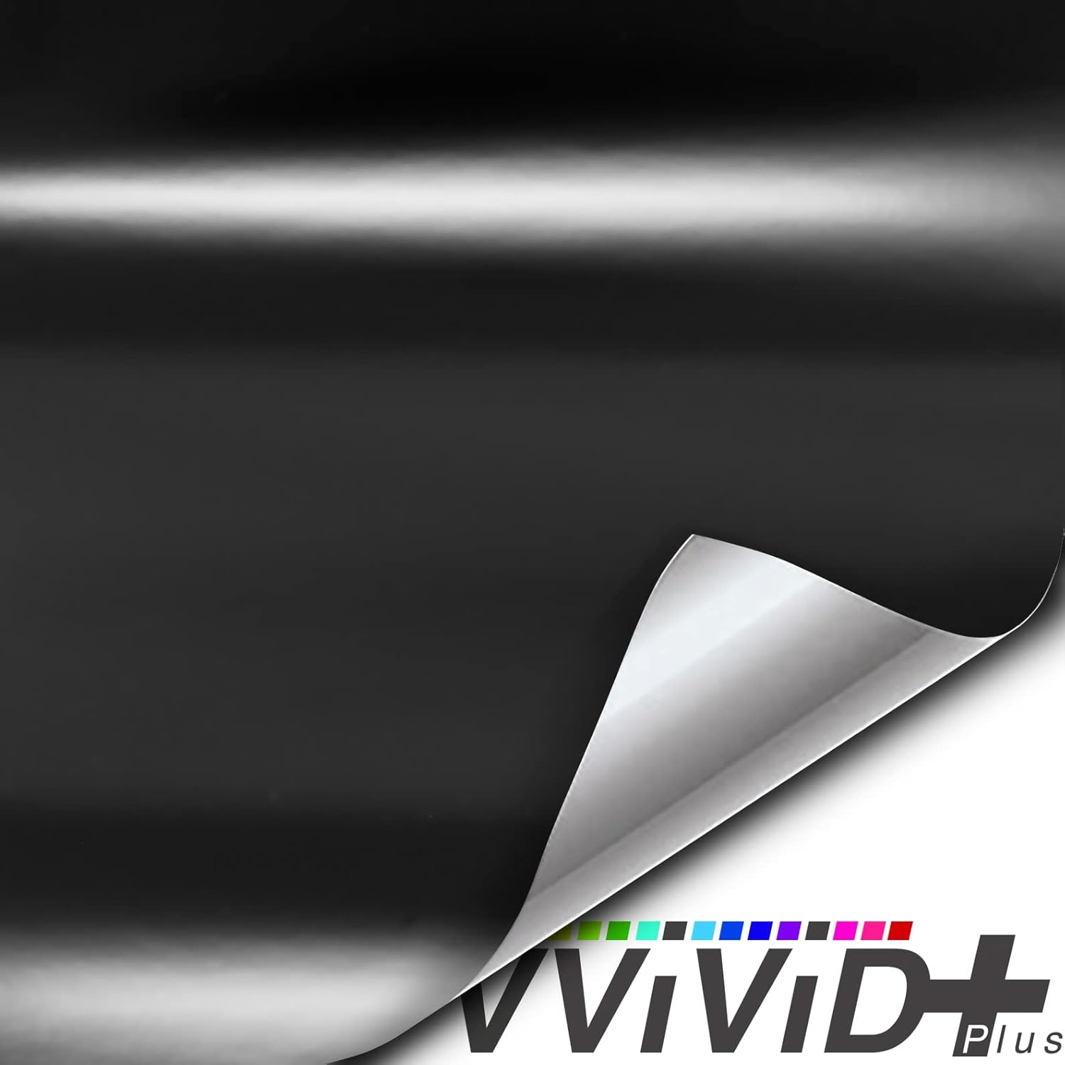 VViViD + Cinta de vinilo satinado para detalles de rayas (2 pulgadas x 20 pies, negro)
