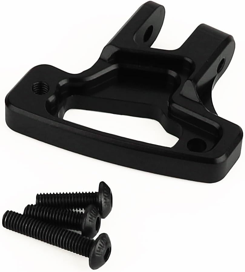 Aleación de aluminio Panhard Chassis Mount para 110 RC Crawler Axial SCX10 PRO CNC Metal Actualización Piezas AXI231054 (negro)