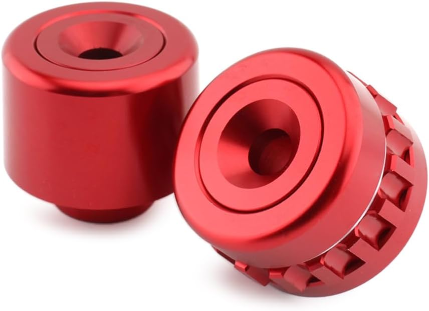 FSFY – Barra de extremo de abrazadera de acelerador con bloqueo de acelerador para BMW F800GT F650GS F900XR, rojo