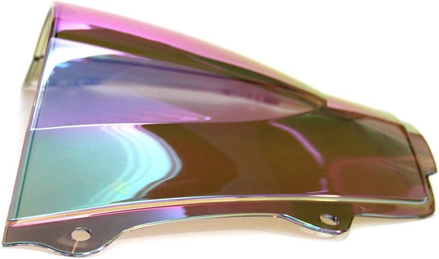 Motorcycle Windshield Motorcycle Part Double Bubble Iridium WindshieldWindscreen Compatible with CBR 600 RR F5 2013 2014 2015 2016 13-16
