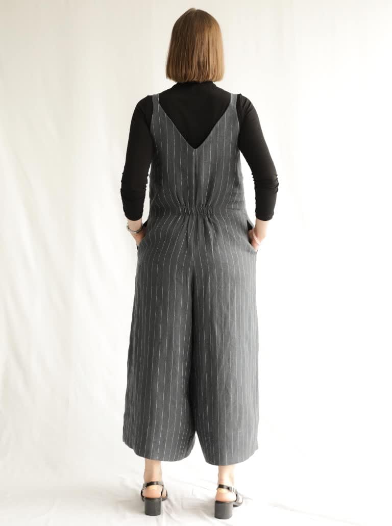 Patrón de costura estilo arco – Mono Norman (tallas 10-22)
