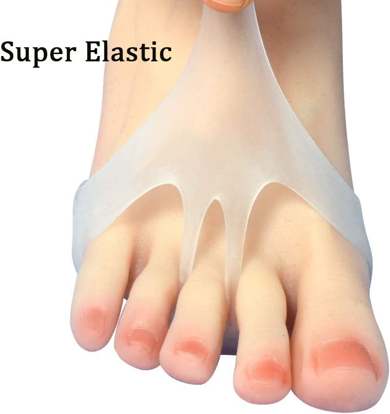 Hoogoo Almohadillas para los dedos de los pies, almohadillas metatarsianas, almohadillas de bola de pies, Mortons Neuroma Callus Metatarsiano Alivio