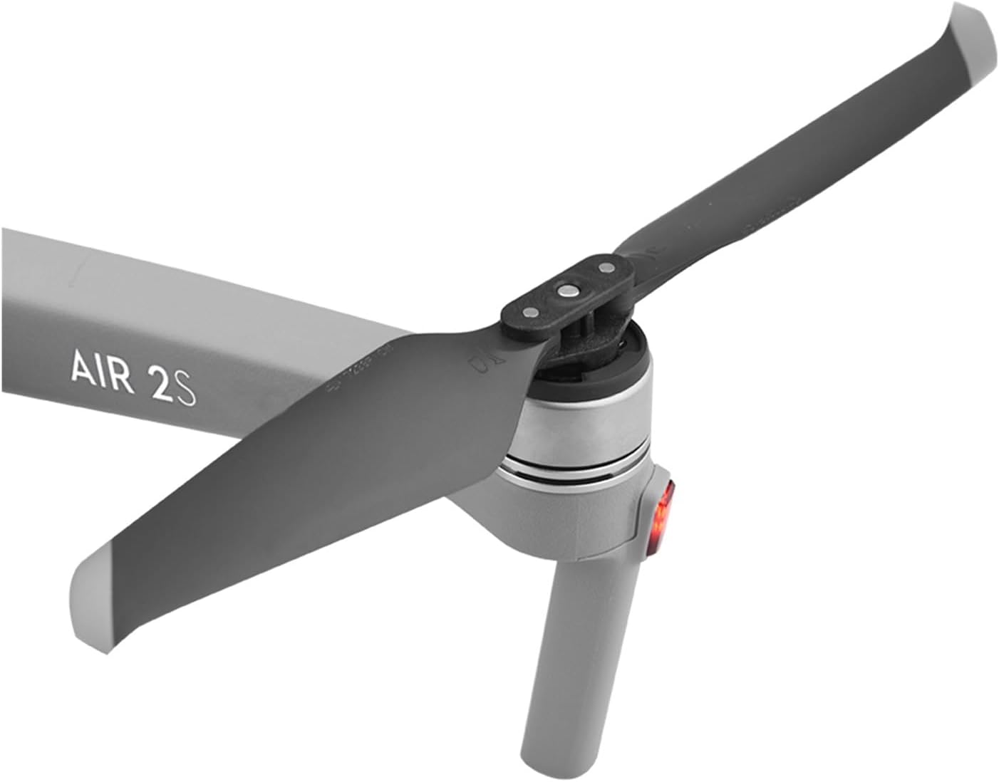 Hélices de bajo ruido para D-JI Mavic Air 2AIR 2S 7238 Props Blade plegable liberación rápida cinta mágica correas accesorio (color  1 par dorado)