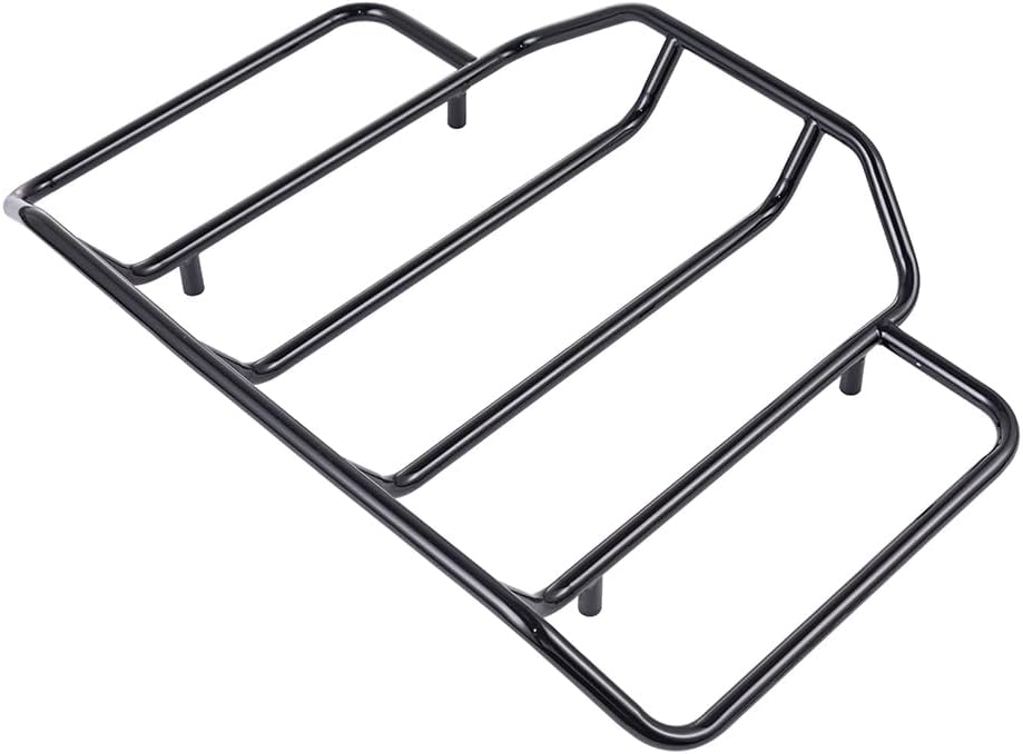 Portaequipajes negro Air Wing Tour Pack Top Rack Fit para el mercado de accesorios Hard Touring Pack Maleta Maleta