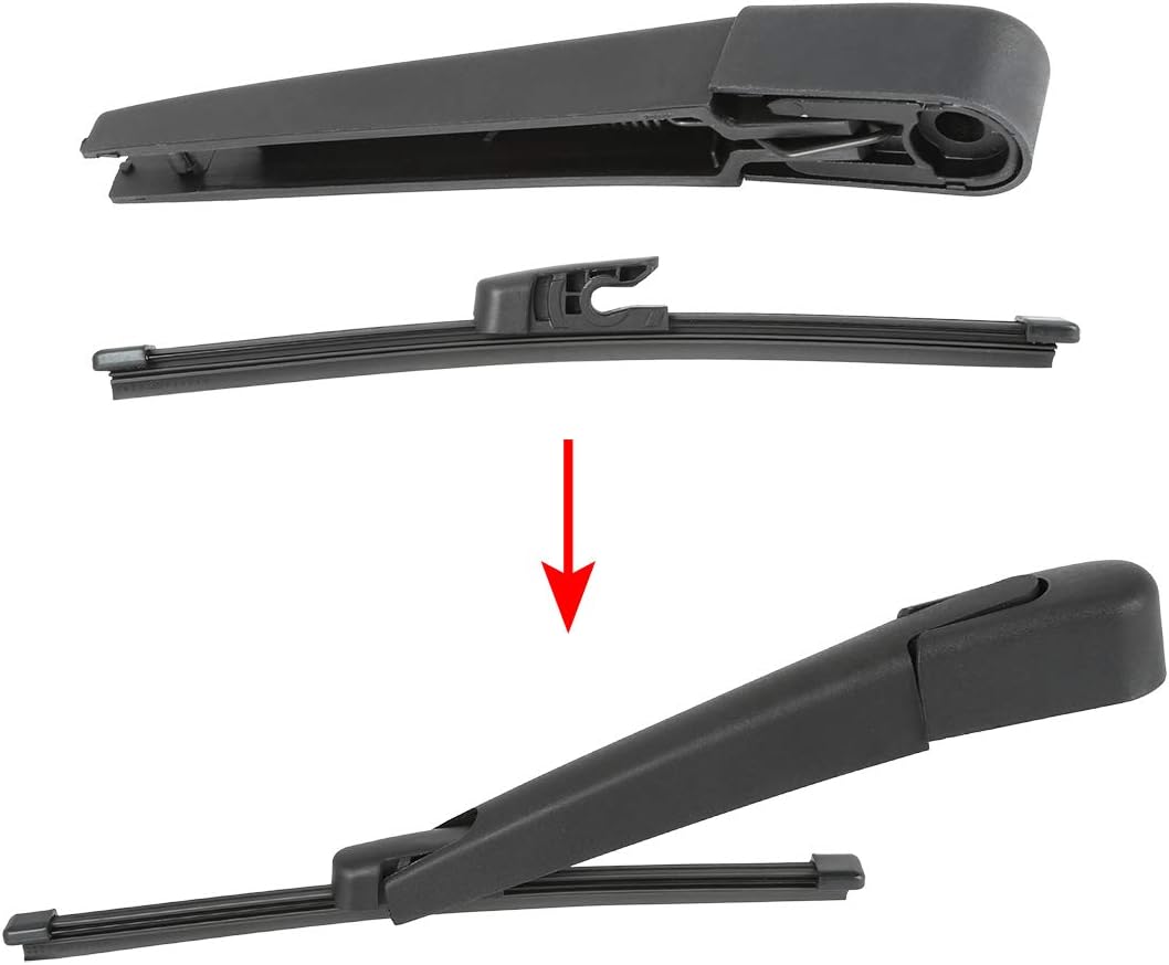 X AUTOHAUX Juego de brazo de limpiaparabrisas trasero para Hyundai Veloster 2011-79.449 – 9.055 in 9 pulgadas