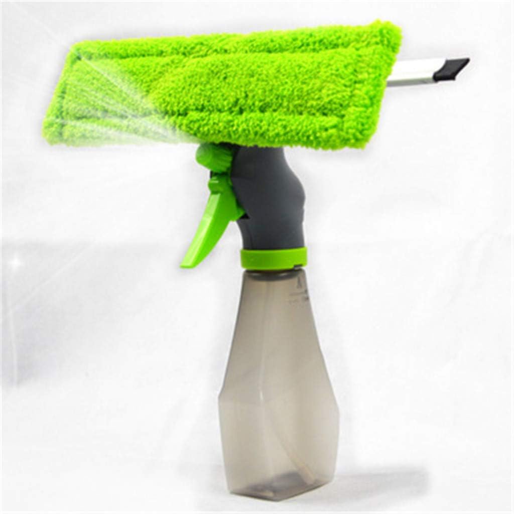 Limpiaparabrisas 1 botella limpiadora en escobilla de goma 3 almohadillas rociadoras kit de ventana de microfibra suministros de limpieza bandeja de