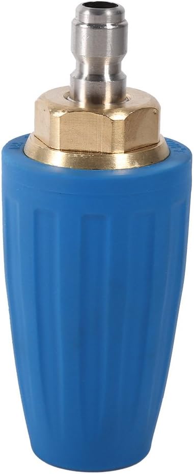 Boquilla turbo de pulverización giratoria de 3000 PSI para limpiador de lavadora de alta presión, accesorio de conexión rápida de 14 pulgadas