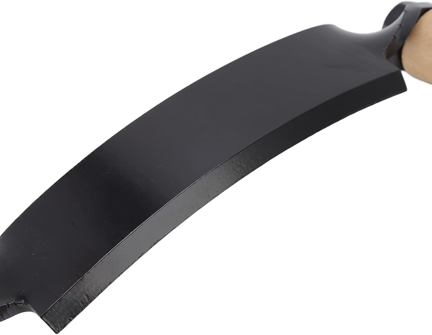 Fdit HRC 30 Cuchillo curvo de acero de tungsteno duradero, herramienta de afeitado curvada, herramienta de descortezado para carpintería, cuchillo