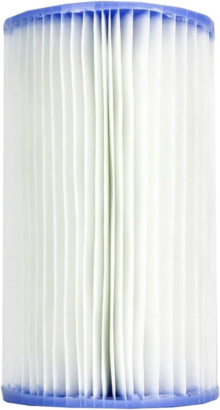 Intex 29005E – Cartucho de bomba de filtro de material Dacron de repuesto para piscina tipo B (6 unidades)