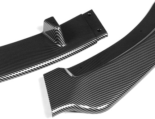 Juego de 3 piezas de alerón de parachoques delantero, divisor de carrocería lateral, compatible con Mazda Miata MX-5 2009-2013, 2010 2011 2012