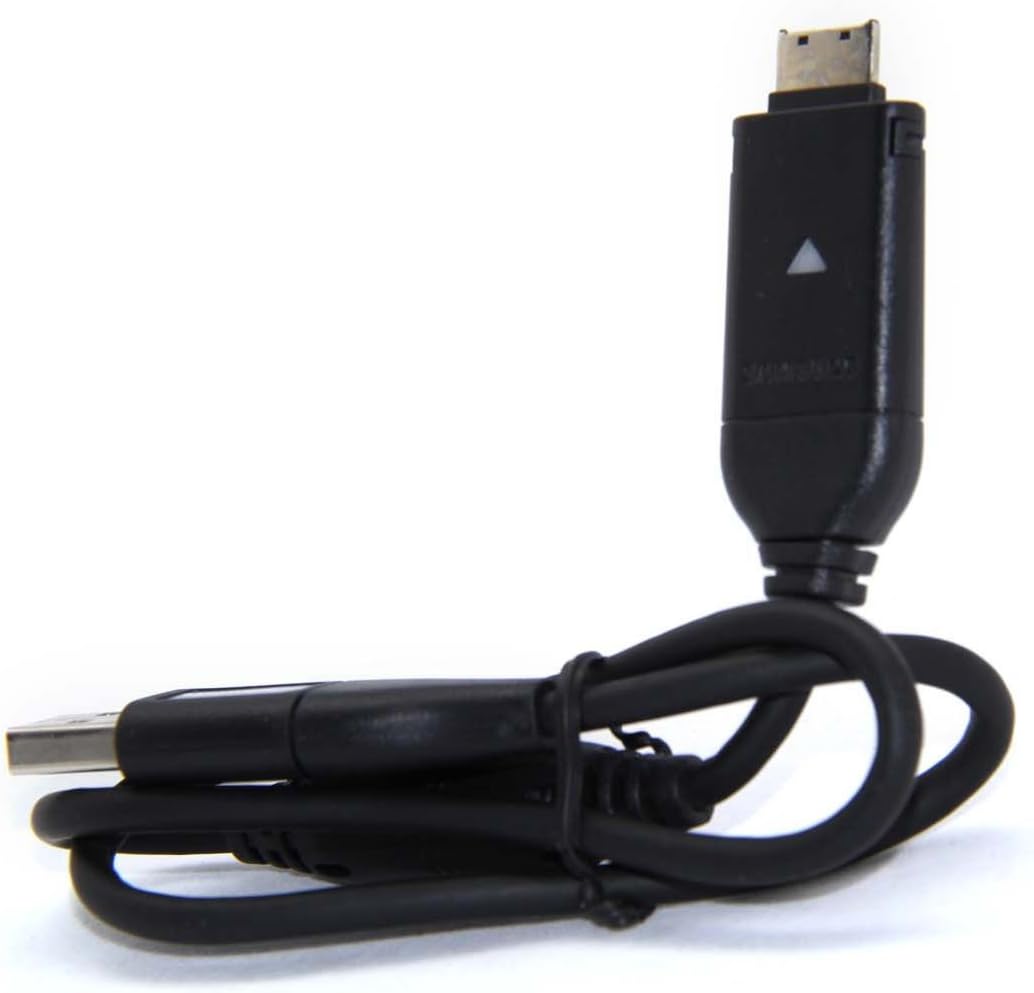 MaxLLTo Cargador de batería USB DC+cable de sincronización de datos para Samsung HZ25W HZ30W HZ35W WB600 WB650 WB5000 i8 i80 L100 L110 L120 L201