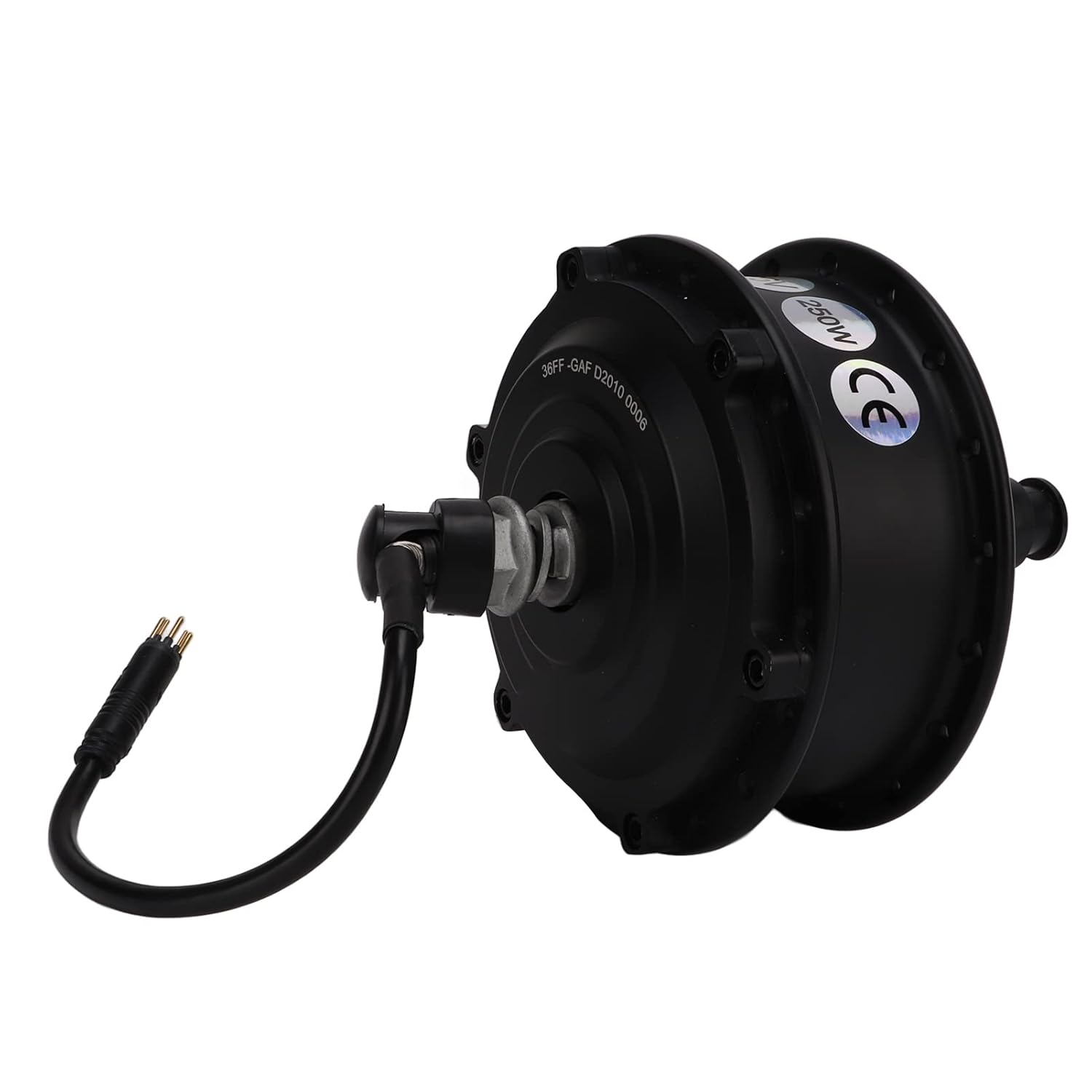 Motor eléctrico de cubo de bicicleta, 36 V 250 W, impermeable, rueda delantera, kit de motor de conversión de bicicleta eléctrica con 3 modos de
