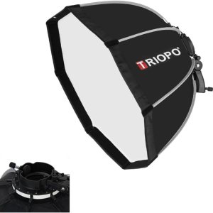 Triopo KX55 Soft Box 21.6in55cm Octágono Paraguas Fotografía Softbox para Godox V1 AD200Pro Cabeza Redonda Flash Speedlite Speedlight Soft Box Triopo KX55 Soft Box 21.6in55cm Octágono Paraguas Fotografía Softbox para Godox V1 AD200Pro Cabeza Redonda Flash Speedlite Speedlight Soft Box