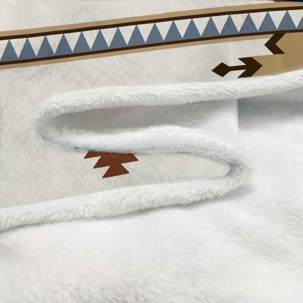 DYNH Aztec Throw Blanket, Native American Blanket Southwestern Boho Throw Flannel Blankets for Couch & Bed, Mexican Blankets and Throws for Couch