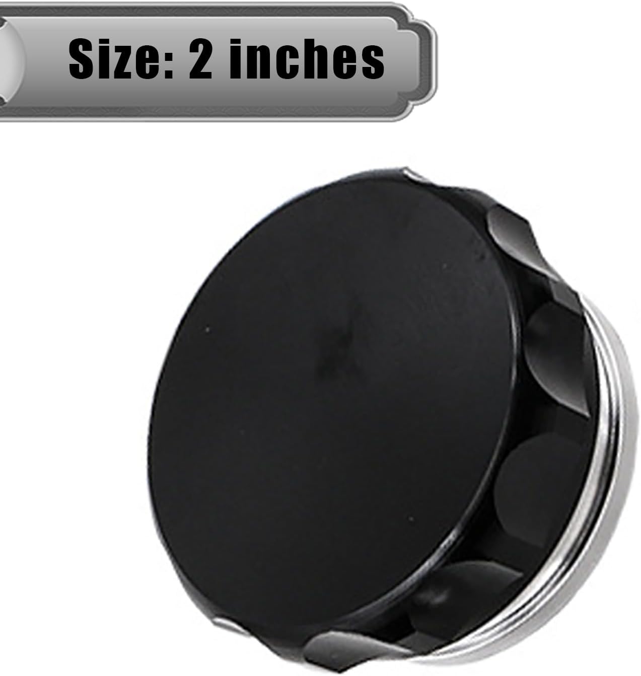 ZKFAR 1 tapón modificado para llenado de aceite de motor para automóvil, cubierta de tanque de agua de metal impermeable de 2 pulgadas, tapas de
