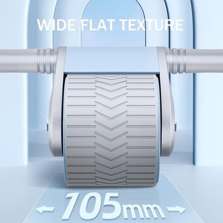 Automatic Rebound Aabdominal Wheel,2023 New Automatic Rebound Fitness Belly Wheel With Knee Mat,Free gift15kg dumbbellsAutomatic Rebound Abdominal