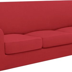 Easy-Going Funda elástica de gran tamaño, suave, 100 % impermeable, funda de sofá adicional para sofá de 3 cojines separados, protector de muebles a Easy-Going Funda elástica de gran tamaño, suave, 100 % impermeable, funda de sofá adicional para sofá de 3 cojines separados, protector de muebles a