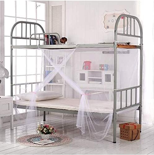 Qubanda Cortinas de tela para cama de dormitorio o hogar, cortinas opacas para estudiantes, cortinas para sombreado transpirables, a prueba de