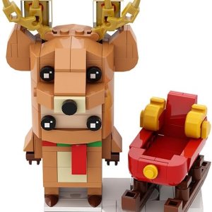 Figuras de reno de Navidad, bloques de construcción de animales, decoración del hogar, modelo de alce, juguetes para niños, niñas, decoración de Figuras de reno de Navidad, bloques de construcción de animales, decoración del hogar, modelo de alce, juguetes para niños, niñas, decoración de