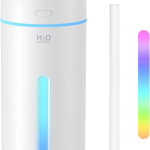 Humidificadores pequeños para dormitorio, habitación, oficina, 13.5 fl oz, humidificadores USB de niebla fría para niños, silenciosos, mini viajes, Humidificadores pequeños para dormitorio, habitación, oficina, 13.5 fl oz, humidificadores USB de niebla fría para niños, silenciosos, mini viajes,