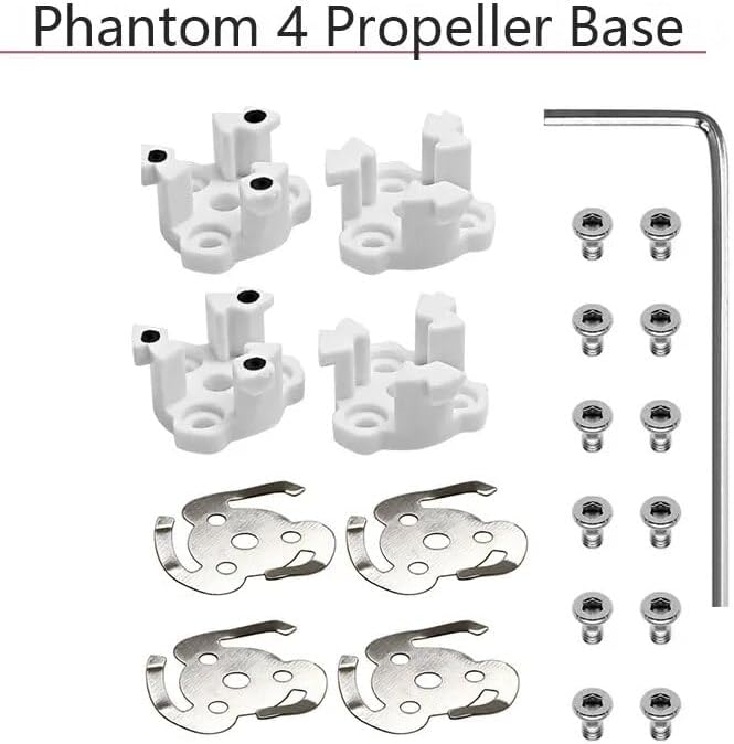 Base de hélice para D-JI Phantom 4 Drone Motor Mount Plate Adaptador de accesorios Soporte de liberación rápida Motor Piezas de repuesto